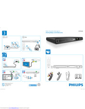 Philips DVP3360K/55 Quick Start Manual