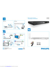 Philips DVP3362K Quick Start Manual