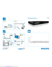 Philips DVP3380/58 Quick Start Manual