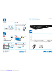 Philips DVP3386K Quick Start Manual