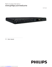 Philips DVP3560KX/77 User Manual