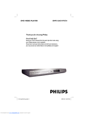 Philips DVP3721X/94 User Manual