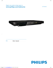 Philips DVP3868GX/94 User Manual