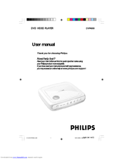 Philips DVP4000/93 User Manual
