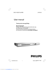 Philips DVP5100/02 User Manual