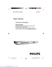 Philips DVP5100/04 User Manual