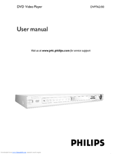 Philips DVP762/00 User Manual
