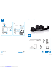 Philips HTS3020 Quick Start Manual