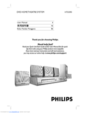 Philips HTS3090/98 User Manual
