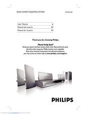 Philips HTS3107/55 User Manual