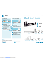 Philips HTS3545/98 Quick Start Manual