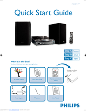 Philips MCD177/58 Quick Start Manual
