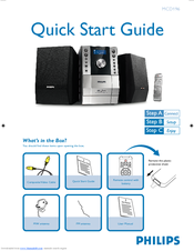Philips MCD196/58 Quick Start Manual