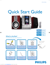 Philips MCD296/05 Quick Start Manual
