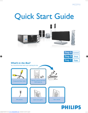 Philips MCD715/93 Quick Start Manual