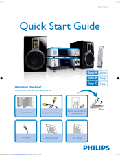 Philips MCD716/05 Quick Start Manual
