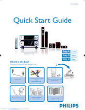 Philips MCD759/93 Quick Start Manual