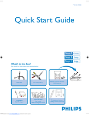 Philips MCD988/12 Quick Start Manual