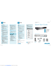 Philips DVDR3575H/37E Quick Start Manual
