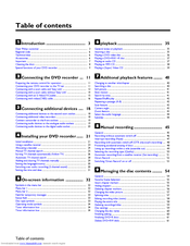 Philips DVDR75/001 Operating Manual