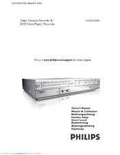 Philips DVDR3320 Owner's Manual