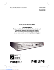 Philips DVDR3300H User Manual