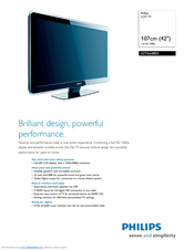 Philips 42TA648BX/F7 Specifications