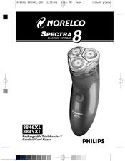 Philips Norelco Spectra 8 8846XL Manual