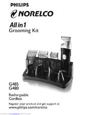 Philips Norelco G480 User Manual