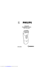 Philips Norelco HP6326PB Product Manual