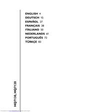 Philips HQ7120/17 User Manual