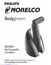 Philips Norelco BodyGroom BG2030 User Manual