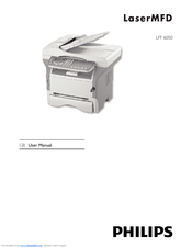 Philips LFF6050W/GBB User Manual