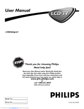 Philips 17PF9946 User Manual