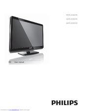 Philips EasySuite 22HFL3232D User Manual