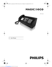 Philips MAGIC 5 ECO PPF 675 User Manual