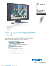 Philips 20TA1000 Specifications