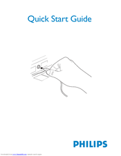 Philips 26HF5445 Quick Start Manual