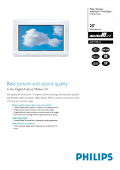 Philips 28PW8818 Technical Specifications