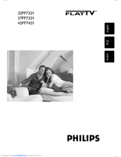 Philips FlatTV 42PF7421 Manual