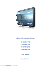 Philips 42-3DW601/00 User Manual