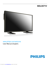 Philips BDL5571V/00 User Manual