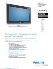 Philips Cineos 42PF9531 Specifications