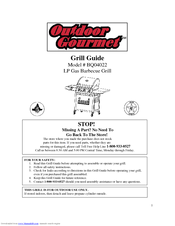 Outdoor Gourmet BQ04022 User Manual