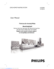 Philips HTS3000/94 User Manual