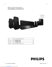 Philips HTS3565 User Manual