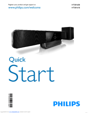 Philips HTS8160B/98 Quick Start Manual