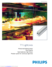 Philips T1 LightLine 300 Specifications