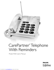 Philips Lifeline CarePartner 9500 User Manual