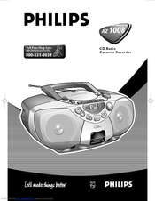 Philips AZ1008 User Manual